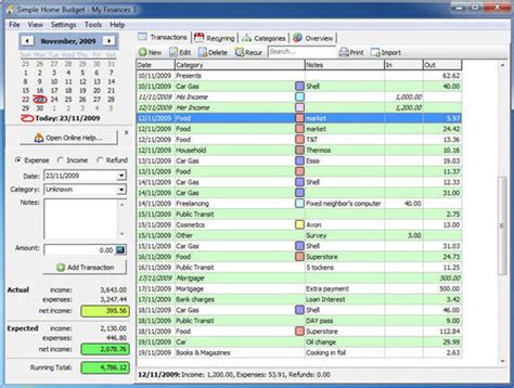 budgeting software for home use